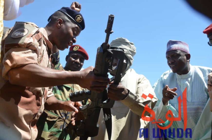 En images : le désarmement se poursuit à l'Est du Tchad, plus de 2250 armes saisies