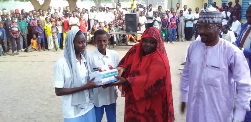 Tchad : un concours de dictée et de lecture entre lycéens à Ati. © Alwihda Info