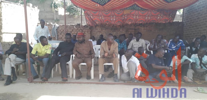 Tchad : le M12R au chevet de la famille de Bonheur Mateyan. © Alwihda Info