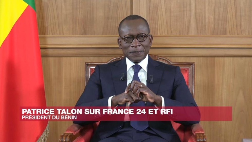 Le président béninois Patrice Talon. © France 24 Le président béninois Patrice Talon. © France 24