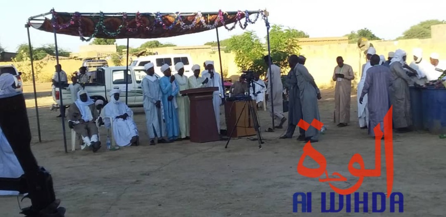Tchad : des fidèles musulmans commémorent le Maoulid. © Alwihda Info