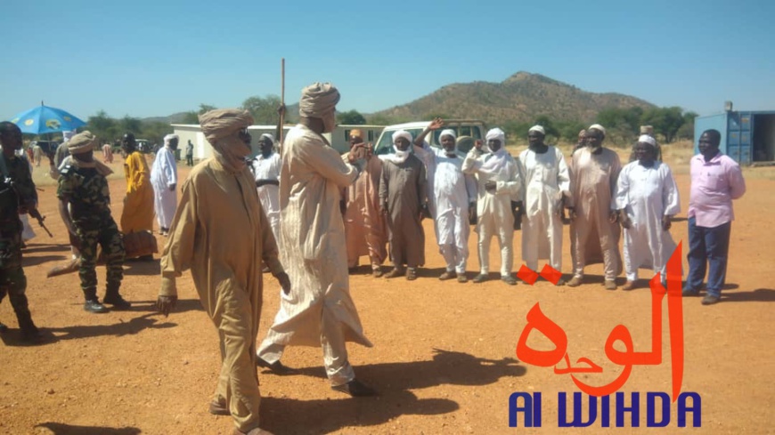 Tchad - état d'urgence : les ministres de la défense et de l'administration à Goz Beida (vidéo)