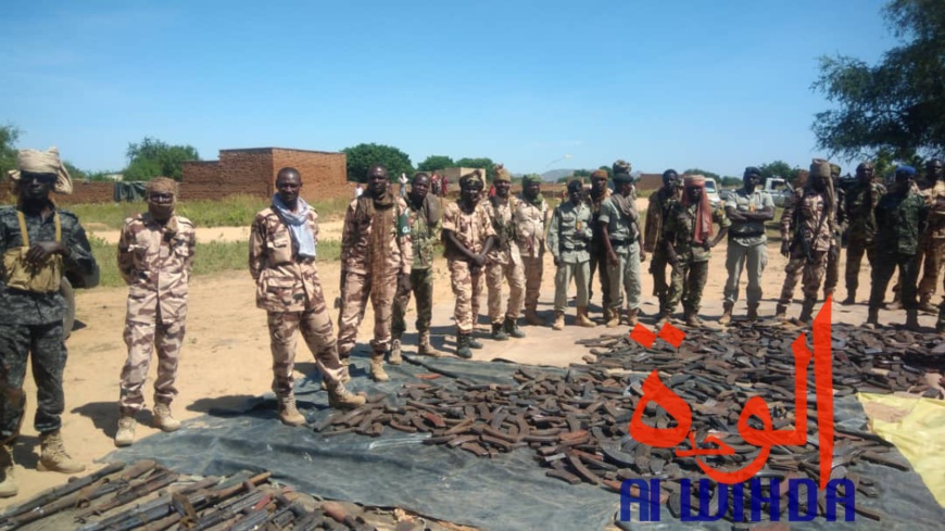 Tchad : un impressionnant arsenal de guerre présenté au ministre de la défense