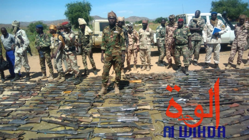 Tchad : un impressionnant arsenal de guerre présenté au ministre de la défense