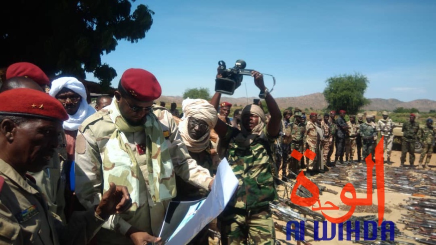 Tchad : un impressionnant arsenal de guerre présenté au ministre de la défense