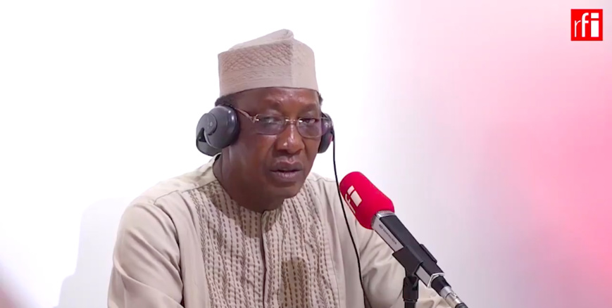 Idriss Déby : "Il y a un déficit de la gouvernance mondiale". © RFI