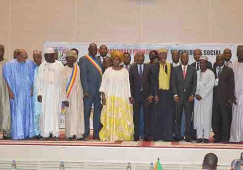 Travaux de la 3ème assemblée générale de l’International francophone du dialogue social (IFDS) à N'Djamena. © Pr