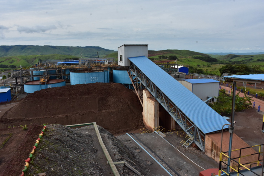 Une vue partielle du complexe minier de Soremi. Une vue partielle du complexe minier de Soremi.