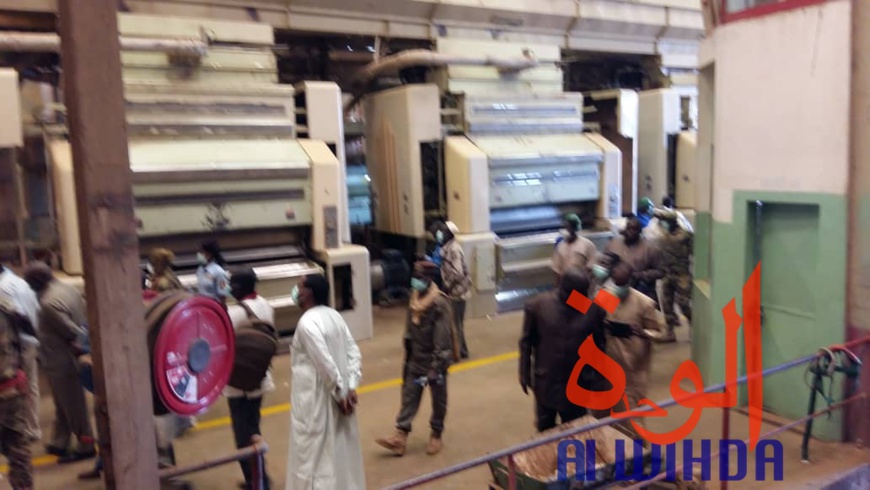 Tchad : lancement de la commercialisation du coton à l'usine Pala 2. © Alwihda Info/F.M.