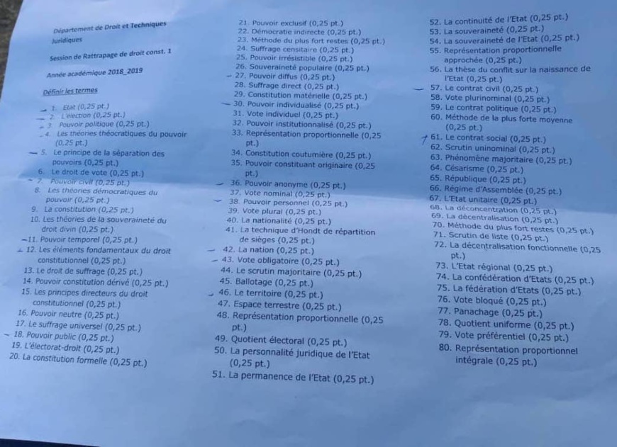 Tchad : 80 questions en 2 heures, un examen universitaire passe mal à Abéché.