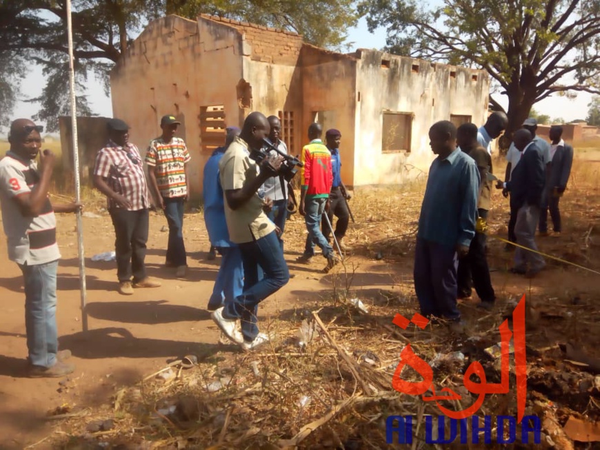 Tchad : les travaux d’urbanisation de la ville de Pala entamés. © Alwihda Info/Foka Mapagne Tchad : les travaux d’urbanisation de la ville de Pala entamés. © Alwihda Info/Foka Mapagne
