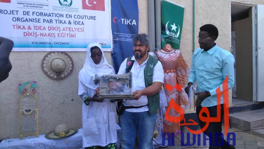 Tchad : des femmes formées en couture grâce à la coopération turque Tchad : des femmes formées en couture grâce à la coopération turque