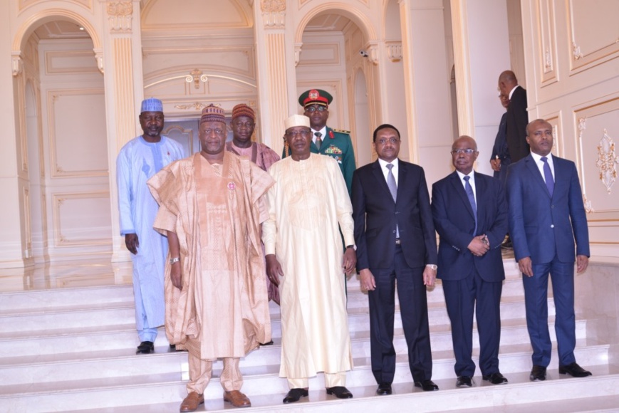 Tchad : trois nouveaux ambassadeurs présentent leurs lettres de créances. © PR Tchad : trois nouveaux ambassadeurs présentent leurs lettres de créances. © PR