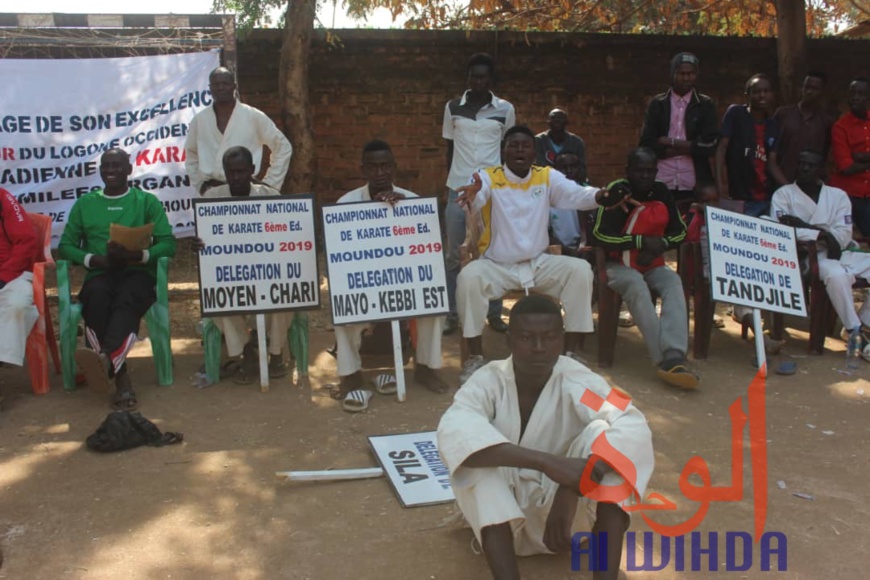 Tchad : 9 provinces représentées au championnat national de karaté