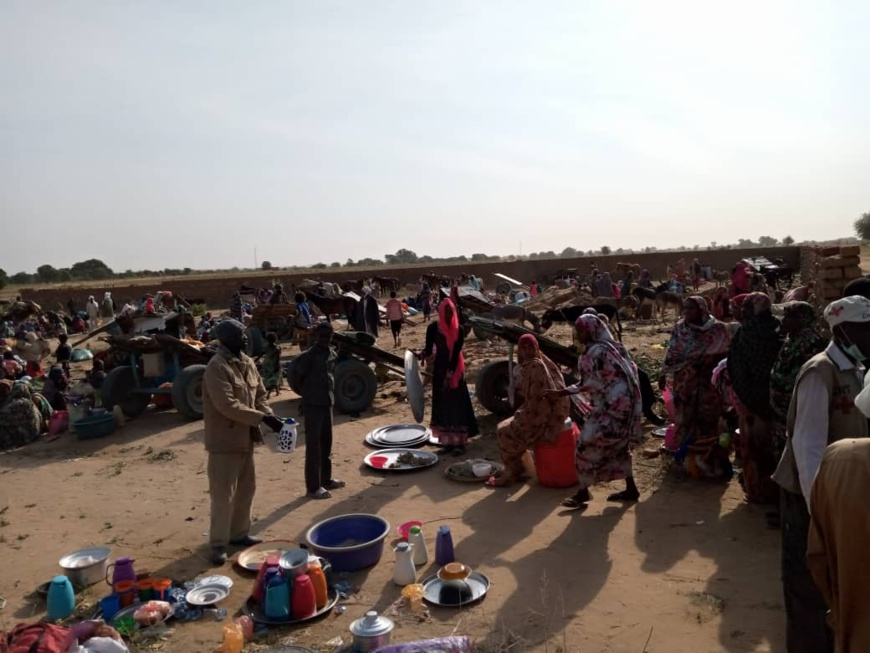 Tchad : plus de 3000 déplacés à l'Est après les affrontements au Darfour. © DR Tchad : plus de 3000 déplacés à l'Est après les affrontements au Darfour. © DR