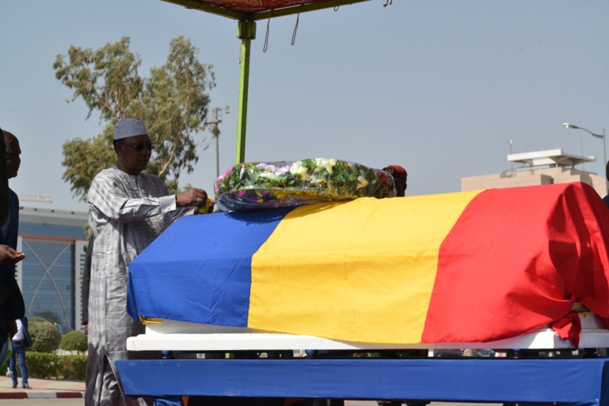 Obsèques nationales de Joseph Djimrangar Dadnadji, le 7 janvier 2020. © PR Obsèques nationales de Joseph Djimrangar Dadnadji, le 7 janvier 2020. © PR
