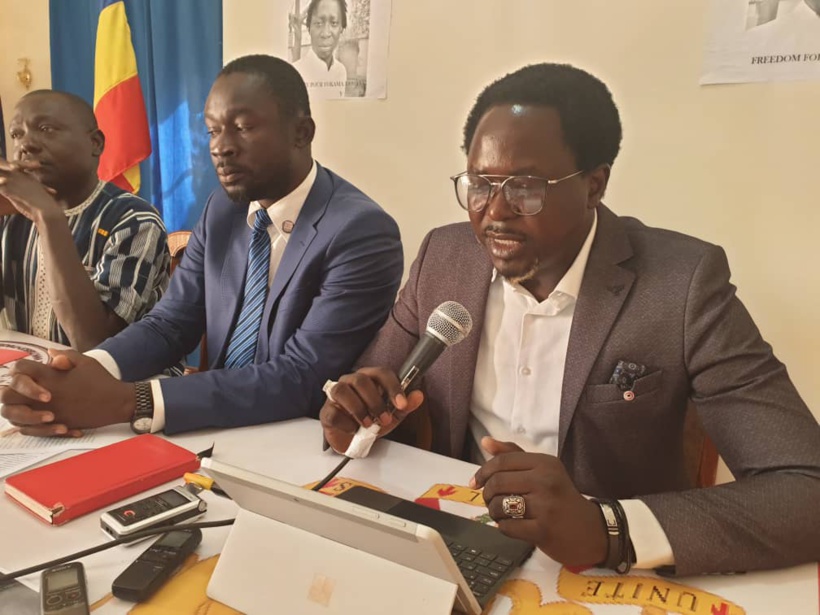 L'avocat de l’activiste de la société civile Tokama Kemaye, Maitre Nanadjingue Frederic. © Alwihda Info L'avocat de l’activiste de la société civile Tokama Kemaye, Maitre Nanadjingue Frederic. © Alwihda Info