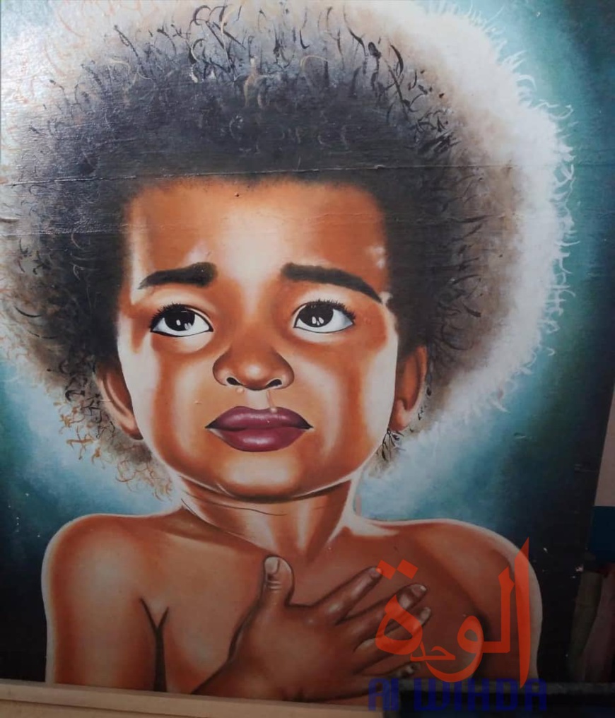 Tchad : Djimira, l'artiste peintre qui veut valoriser la discipline des beaux-arts Tchad : Djimira, l'artiste peintre qui veut valoriser la discipline des beaux-arts