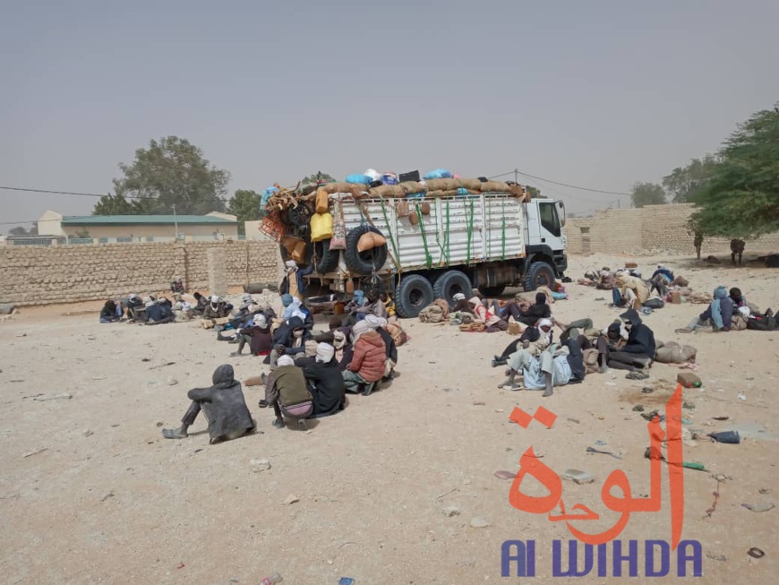 Tchad : 106 orpailleurs clandestins arrêtés au Borkou. © Abdoulaye Akim/Alwihda Info