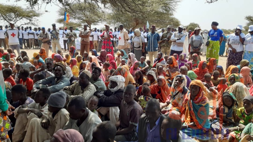Tchad : des milliers de réfugiés soudanais délocalisés sur un site sécurisé à l'Est Tchad : des milliers de réfugiés soudanais délocalisés sur un site sécurisé à l'Est