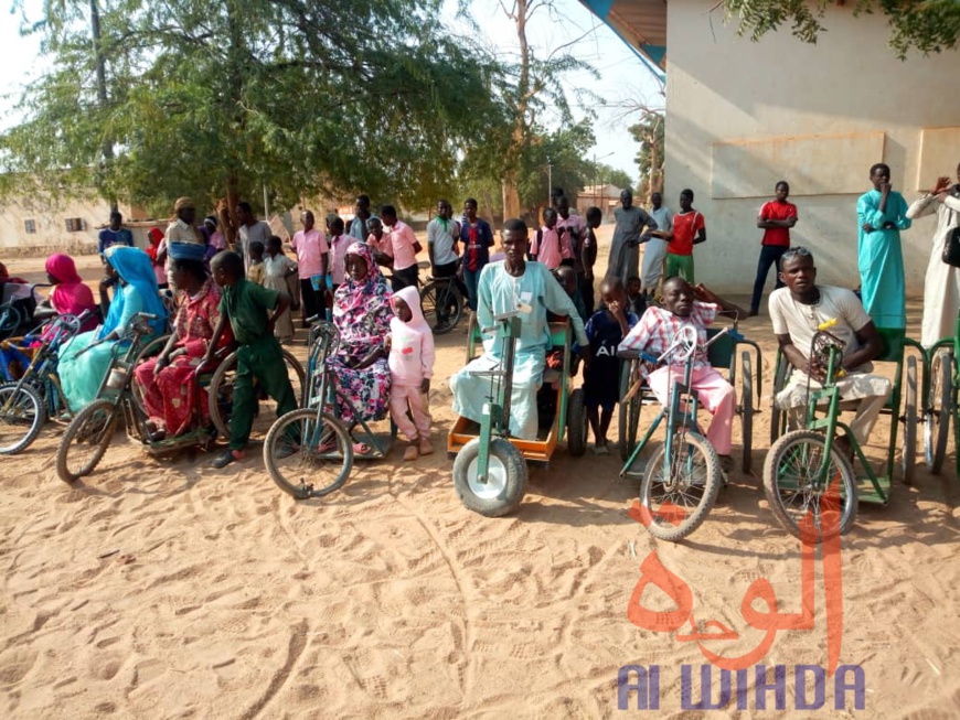 Tchad : Mongo célèbre la Journée mondiale des personnes handicapées. © Adam Ibrahim/Alwihda Info Tchad : Mongo célèbre la Journée mondiale des personnes handicapées. © Adam Ibrahim/Alwihda Info