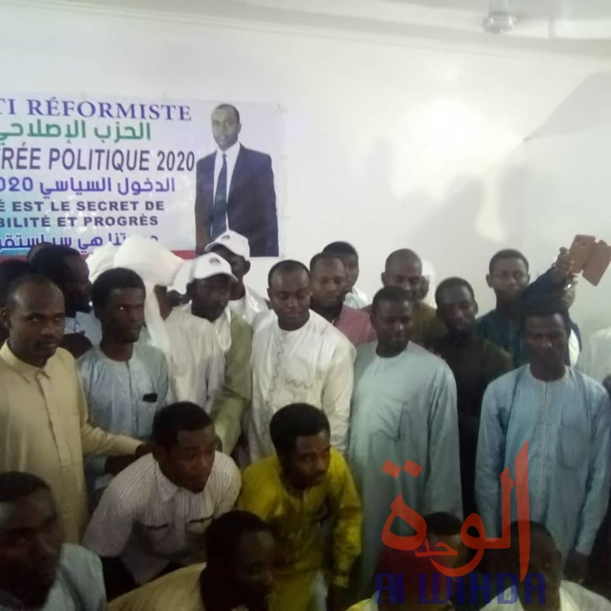Tchad : le Parti Réformiste fait sa rentrée politique à l'Est. © Abba Issa/Alwihda Info Tchad : le Parti Réformiste fait sa rentrée politique à l'Est. © Abba Issa/Alwihda Info