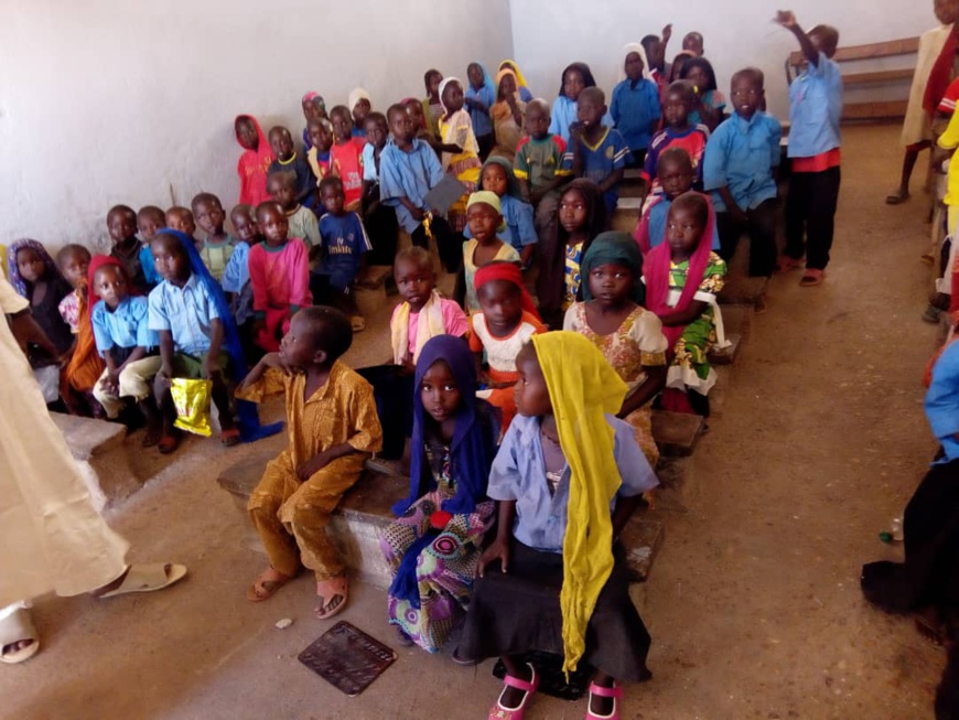 Tchad : à l'abandon depuis ans, une école réfectionnée près de Mongo. © DR Tchad : à l'abandon depuis ans, une école réfectionnée près de Mongo. © DR