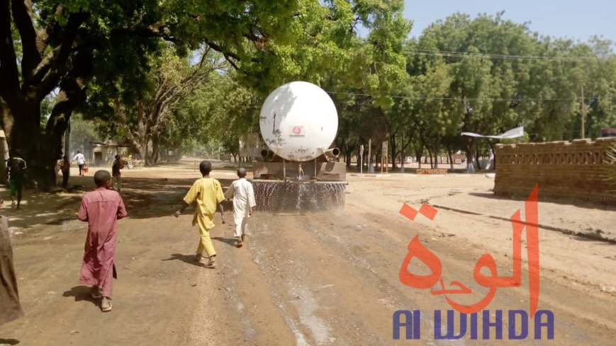 Tchad : préparatifs de la visite de la délégation présidentielle à Laï. © Alwihda Info
