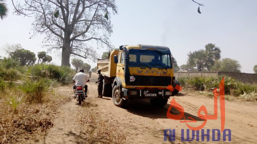 Tchad : préparatifs de la visite de la délégation présidentielle à Laï. © Alwihda Info Tchad : préparatifs de la visite de la délégation présidentielle à Laï. © Alwihda Info