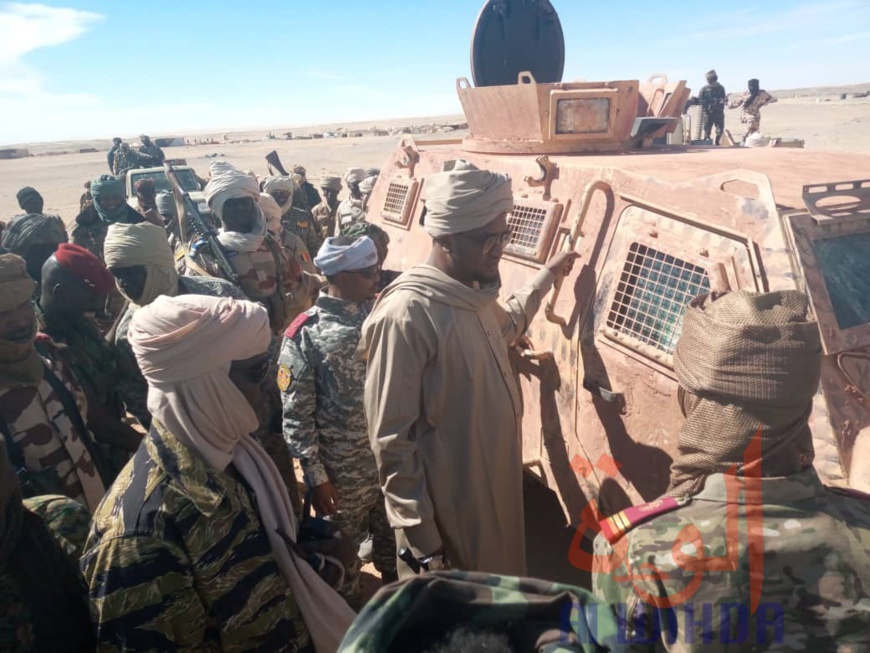 Tchad : de nombreuses armes lourdes saisies par l'armée au Tibesti. © Alwihda Info