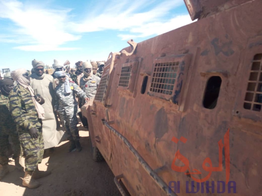 Tchad : de nombreuses armes lourdes saisies par l'armée au Tibesti. © Alwihda Info Tchad : de nombreuses armes lourdes saisies par l'armée au Tibesti. © Alwihda Info