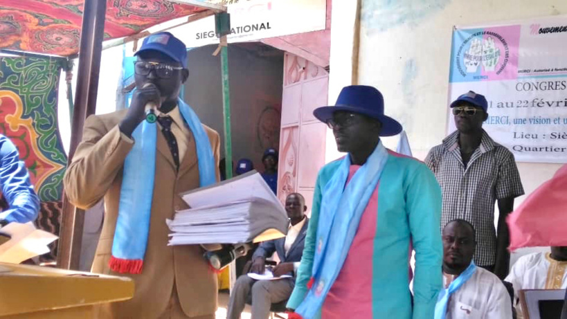 Tchad : un nouveau président à la tête du parti MERCI. © Malick Mahamat/Alwihda Info