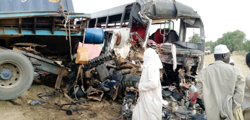 Tchad : 7 morts, 52 blessés dont 13 graves dans l'accident près de Guélengdeng. © Droits réservés Tchad : 7 morts, 52 blessés dont 13 graves dans l'accident près de Guélengdeng. © Droits réservés