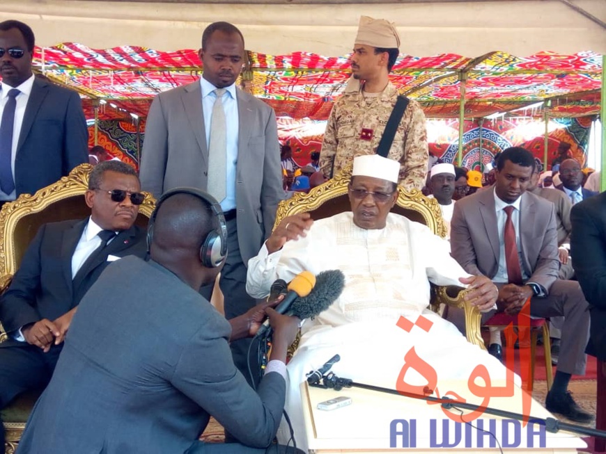 Tchad : le président Déby et le Premier ministre camerounais à Bongor Tchad : le président Déby et le Premier ministre camerounais à Bongor