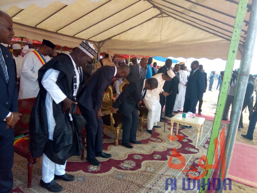 Tchad : le président Déby et le Premier ministre camerounais à Bongor