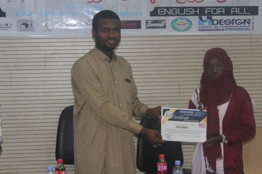 Tchad : 40 lauréats pour la 6e promotion du centre d’anglais Takewin Tchad : 40 lauréats pour la 6e promotion du centre d’anglais Takewin