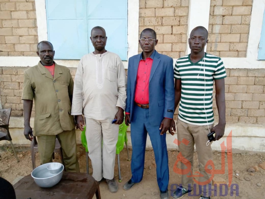 La famille de Oda Grace. © Mahamat Issa Gadaya/Alwihda Info La famille de Oda Grace. © Mahamat Issa Gadaya/Alwihda Info