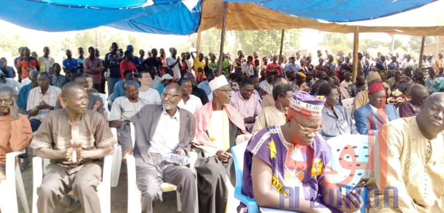 Tchad : à Laï, un nouveau chef au grand quartier autochtone Taba. © Éric Guedi/Alwihda Info