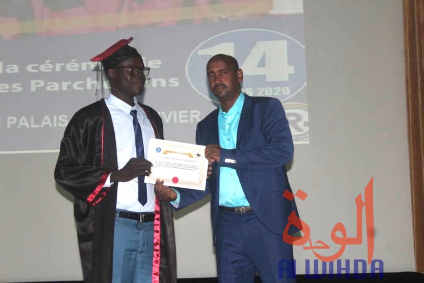 Tchad : parchemin de fin d'études pour la promotion universitaire Nadji Madou