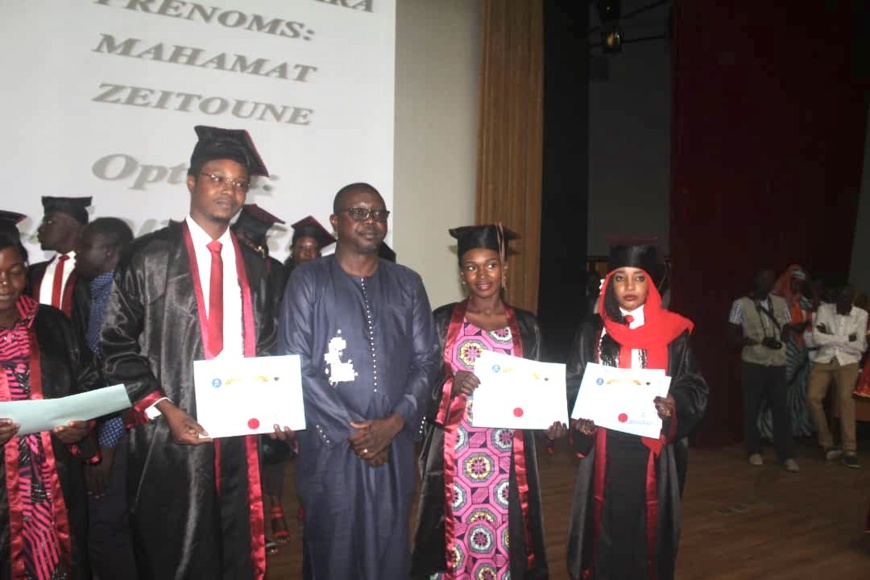 Tchad : parchemin de fin d'études pour la promotion universitaire Nadji Madou