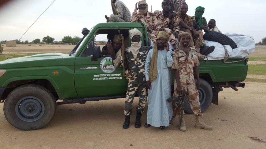 Tchad : un braconnier arrêté près de Djarmaya. © Kabouche Tchad : un braconnier arrêté près de Djarmaya. © Kabouche