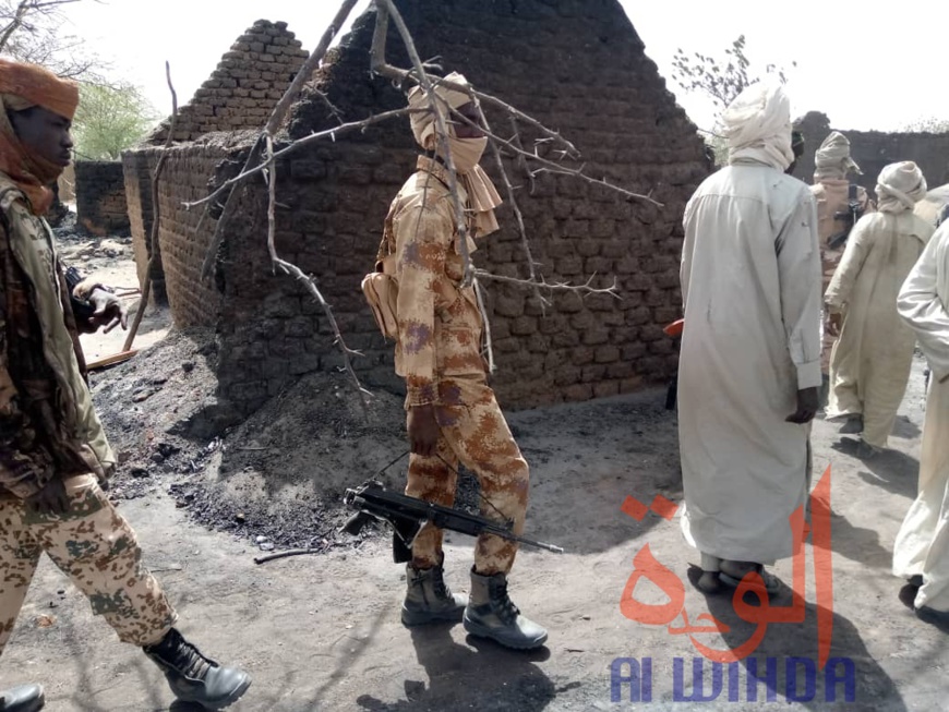 Tchad : un incendie ravage un village au Batha, la population dans le désarroi Tchad : un incendie ravage un village au Batha, la population dans le désarroi