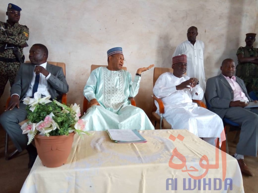 Le gouverneur de la province du Logone occidental, Dago Yacoub. © Golmen Ali/Alwihda Info