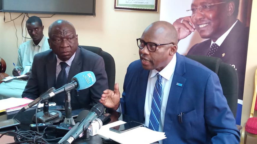 Le représentant de l'OMS au Tchad, Dr. Jean Bosco Ndihokubwayo. © DR/MSP