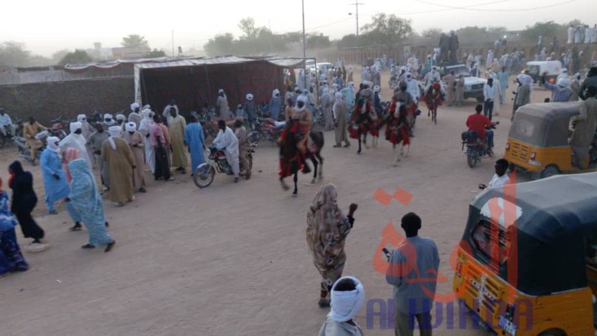 Tchad : la mobilisation ne faiblit pas à Abéché, à la veille de l'intronisation. © Alwihda Info