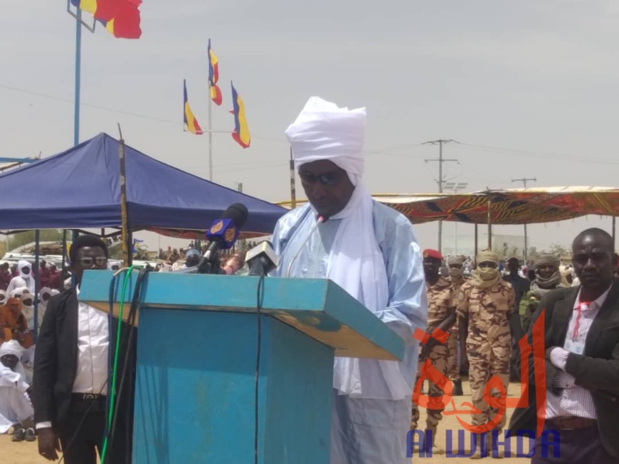 Le gouverneur de la province du Ouaddaï, Ramadan Erdebou. © Abba Issa/Alwihda Info