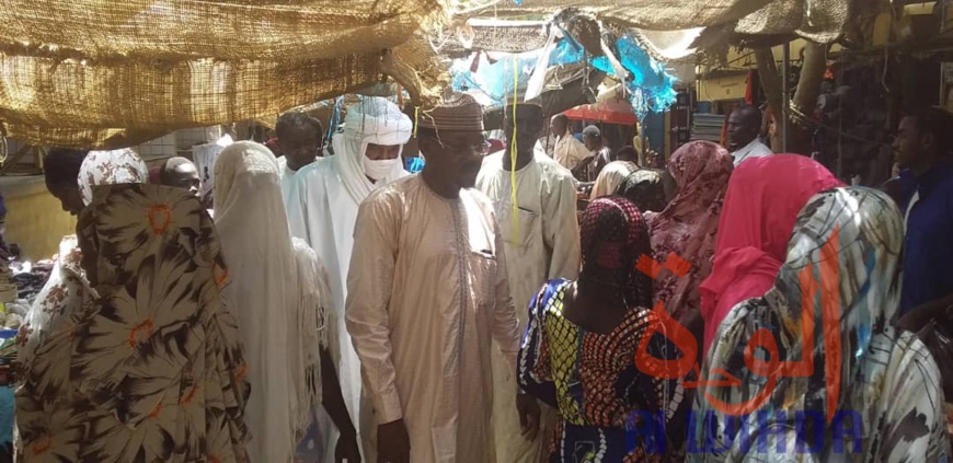 Tchad - Coronavirus : le maire d'Ati prend les devants. © Hassan Djidda Hassan/Alwihda Info Tchad - Coronavirus : le maire d'Ati prend les devants. © Hassan Djidda Hassan/Alwihda Info