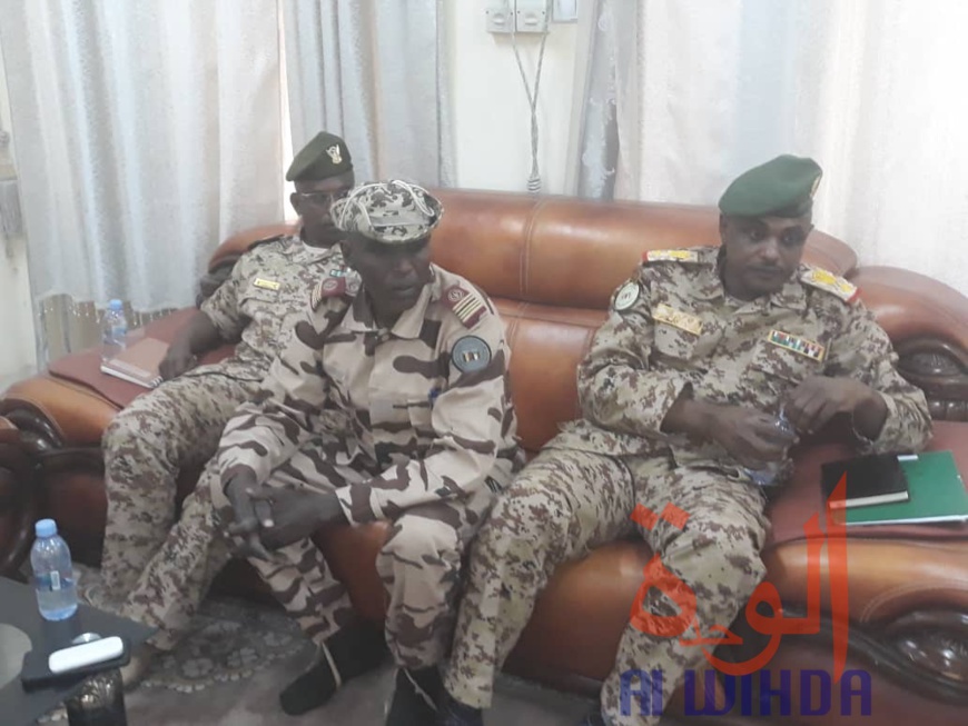 Tchad : une délégation militaire soudanaise à l'Est. © Alwihda Info