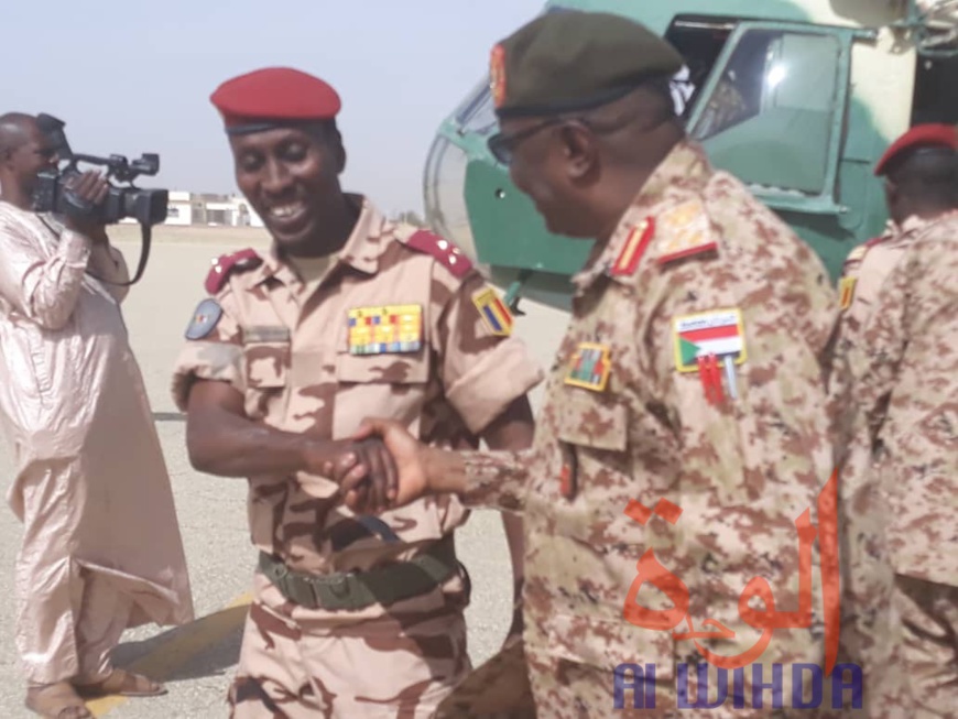 Tchad : une délégation militaire soudanaise à l'Est. © Alwihda Info