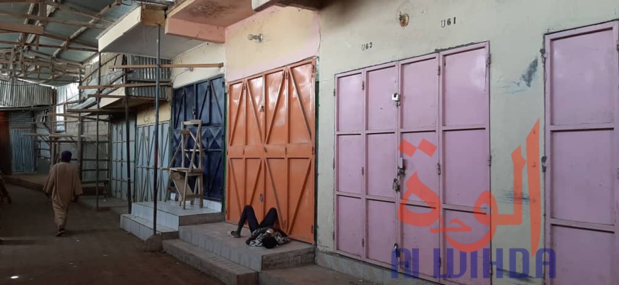 Tchad - Covid-19 : les commerces à l'arrêt à N'Djamena Tchad - Covid-19 : les commerces à l'arrêt à N'Djamena